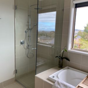 Custom Made 10mm Frameless Front Only or Front & Return Shower Screens - Image 7