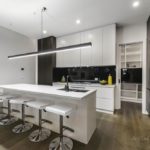 Black Kitchen splashback