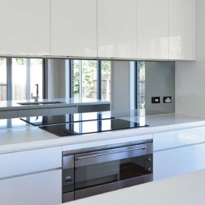 Silver Star Mirror Glass Splashbacks -Custom Made - Image 3