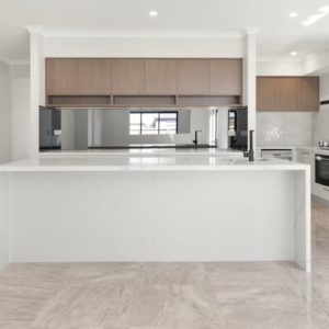 Silver Star Mirror Glass Splashbacks -Custom Made