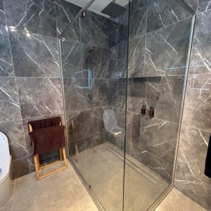 Custom Order Semi Frameless Pivot Shower Screens - Image 4