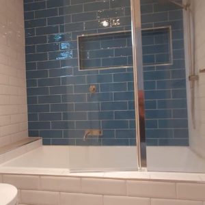Fix and Swing Bath Screen -Chrome - Image 4