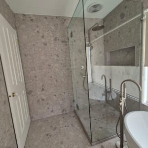 Custom Made 10mm Frameless Front Only or Front & Return Shower Screens - Image 10